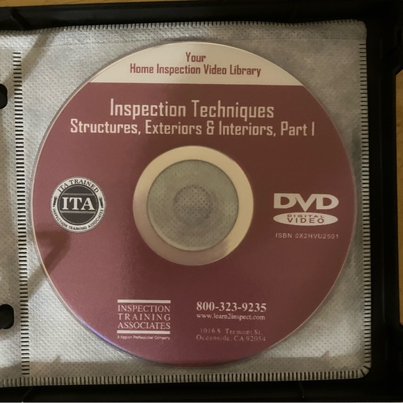 Home Inspection Video Library. Inspection Training Associates. 12 DVDS. - Picture 11 of 16